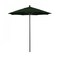 California Umbrella 7.5' Black Aluminum Market Patio Umbrella, Pacifica Hunter Green 194061335017 - alternate 1
